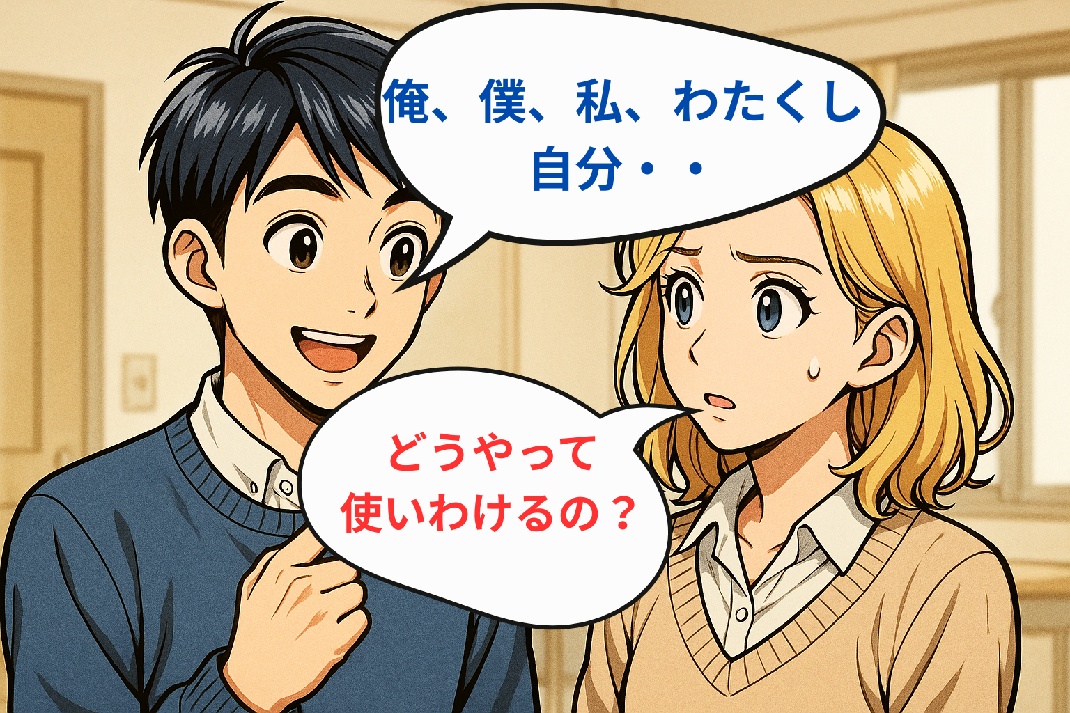 英語の“I”では伝わらない:日本語の一人称に隠された物語